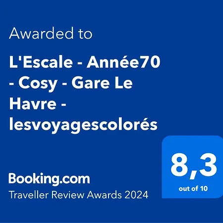 L'escale - Annee70 - Retro - Face A La Gare - Lesvoyagescolores