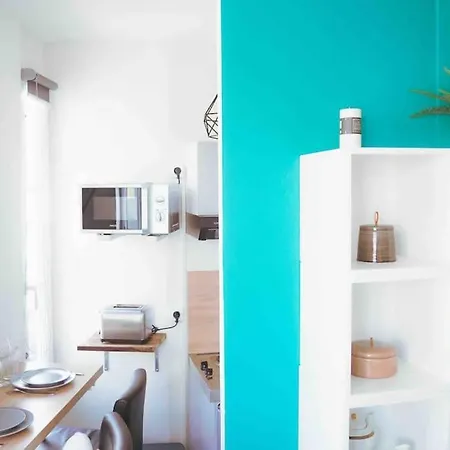 Apartmán L'escale - Annee70 - Retro - Face A La Gare - Lesvoyagescolores Le Havre